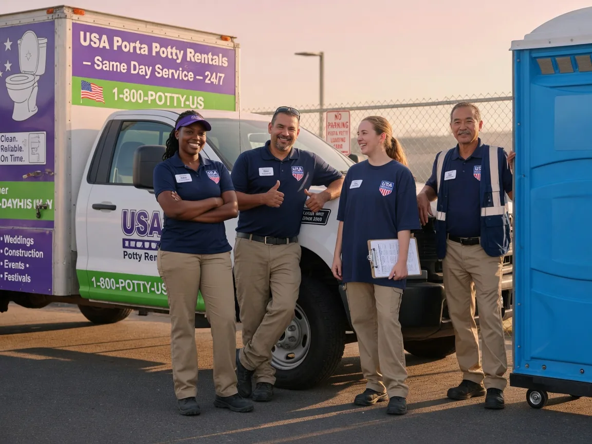 Porta Potty Rental company in Muscatine, IA
