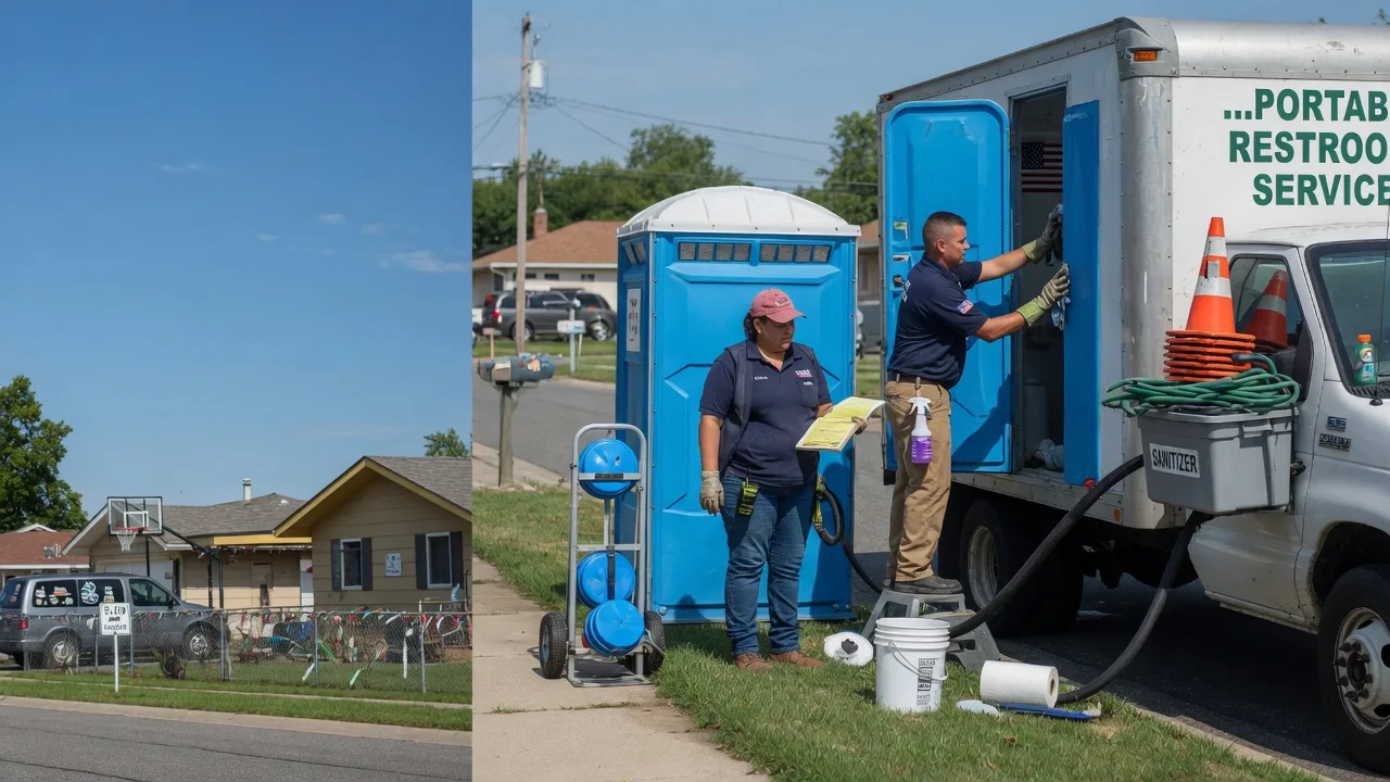 Portable Toilet Rental in Muscatine, IA near me